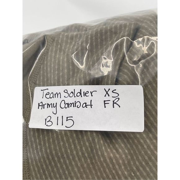 Team Soldier Army Combat Shirt‎ Men XS Camouflage Flame Fire Resistant - Picture 14 of 14
